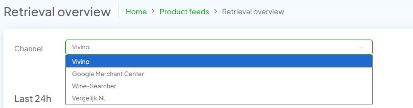 Select Retrevial Channel