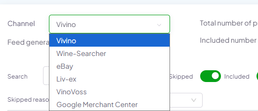 Select Channel